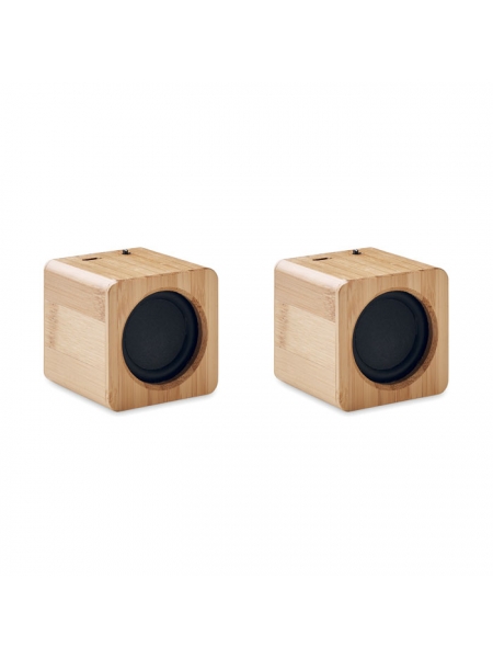Casse portatili wireless personalizzabili Audio Set