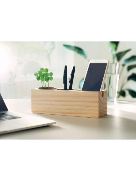 Set da scrivania in legno personalizzato Thila
