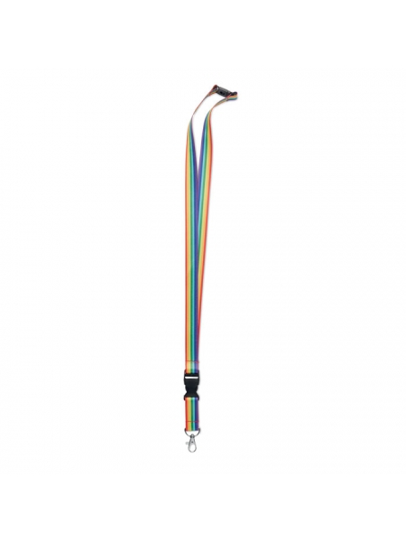 Cordino in RPET arcobaleno