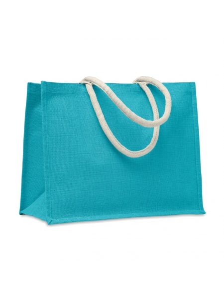 Shopper personalizzate in juta Aura 43x20x34 cm