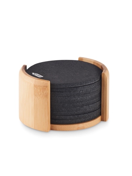 Set sottobicchieri personalizzati in R-Pet Bahia