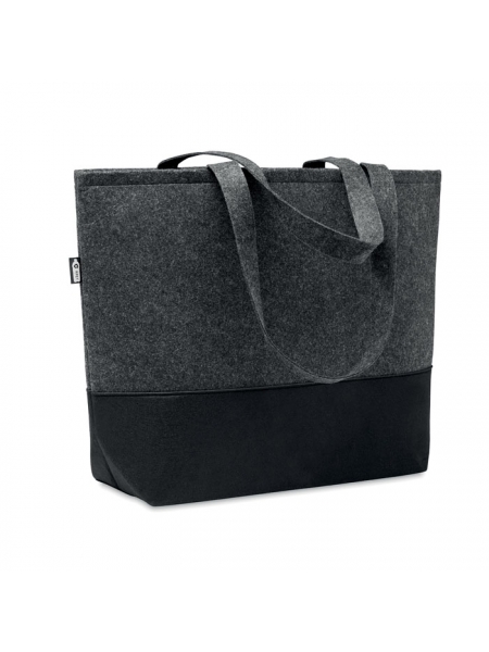 Shopper personalizzate in R-Pet Duo Indico 55x15x39 cm