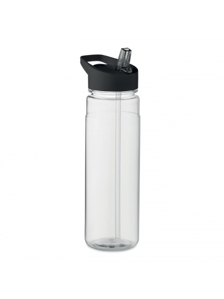 Borraccia con cannuccia in RPET 650ml PP