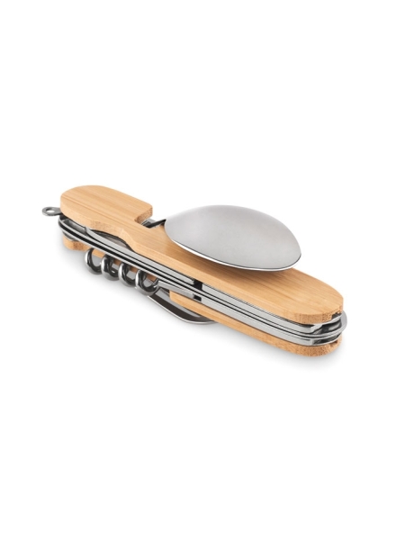 Posate campeggio kit multifunzione personalizzato Subete
