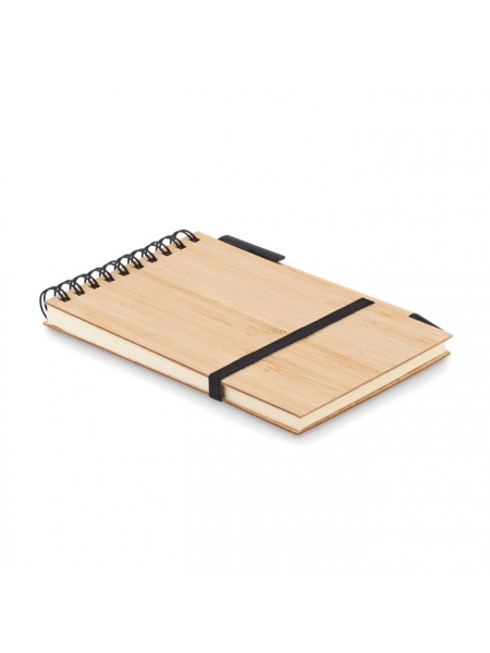 Set quaderno A6 in bamboo