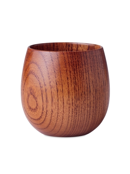 Tazza eco in legno personalizzata Ovalis 250 ml