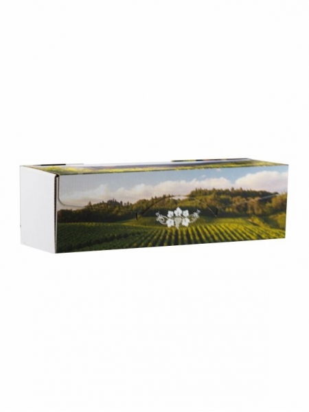 Scatole bottiglie personalizzate 10X10X34 cm orizzontale full print