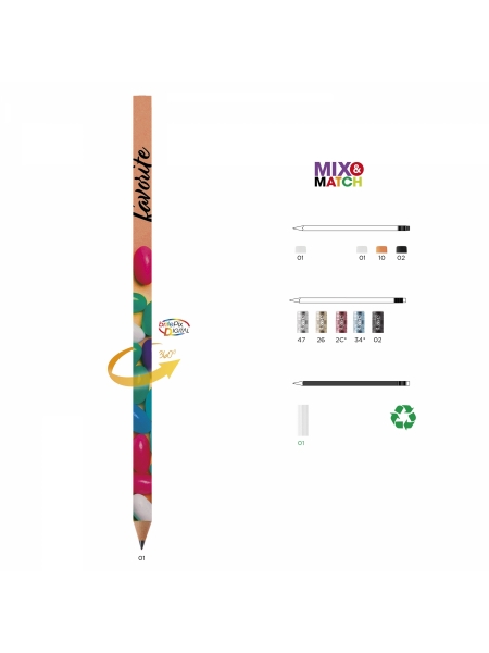 Matite BIC Evolution Classic Cut Ecolutions Digital
