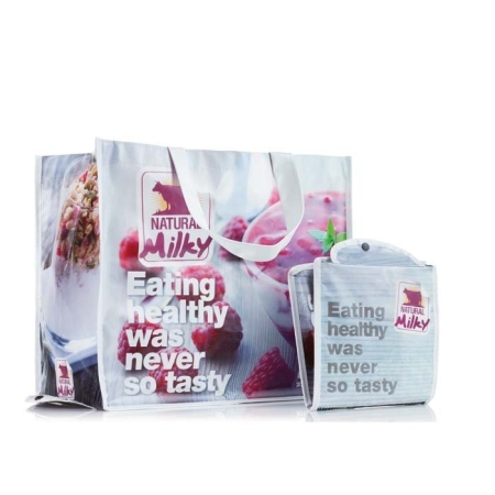 Borsa orizzontale pieghevole 40 x 35 x 20 cm