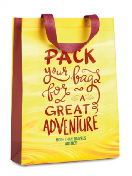 Shopping bag verticale termosaldata 30 X 38 X 10 cm