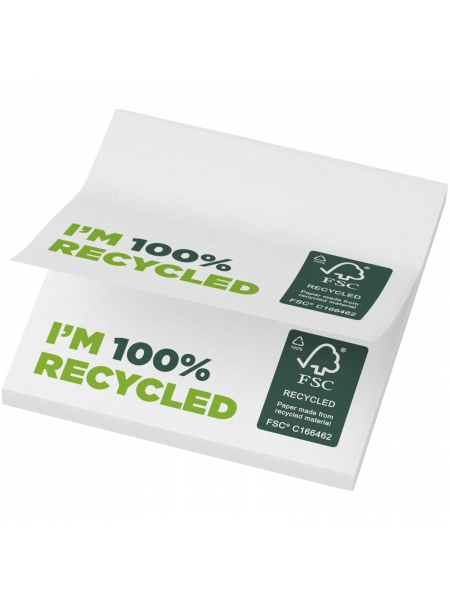 Foglietti adesivi Sticky-Mate® 7,5x7,5 - 25 fogli in carta riciclata