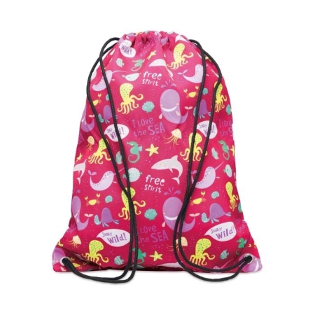 Sacca in poliestere personalizzata - 34x43 cm