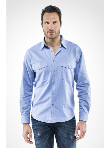 Camicia da uomo Sottozero Job Oxford manica lunga