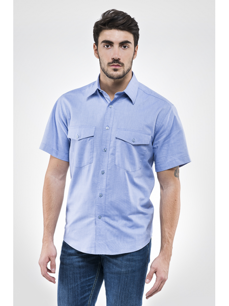 Camicia da uomo Sottozero Job Oxford manica corta