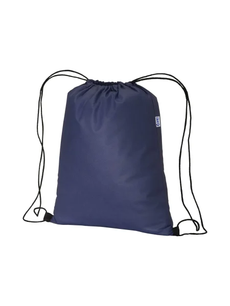 Zainetto con chiusura a strozzo in R-PET personalizzabile Tenno 70 g/m²