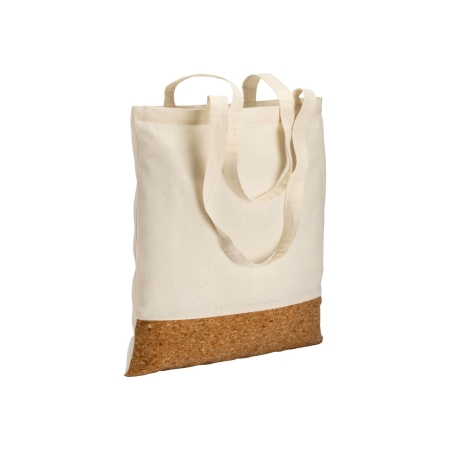 Shopper personalizzate in cotone e base in sughero Lampedusa