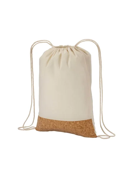 Zainetto in cotone con chiusura a strozzo Linosa 135