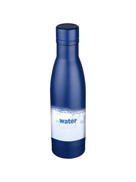 Borraccia Plastica Leaves Blue 500 ml Personalizzabile