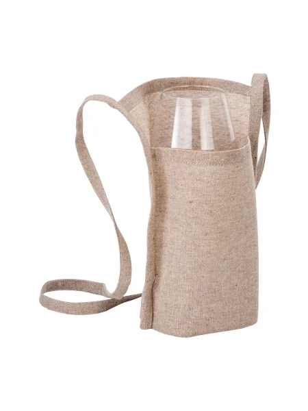 Portabicchiere collo da degustazione personalizzato in cotone riciclato Chianti 150