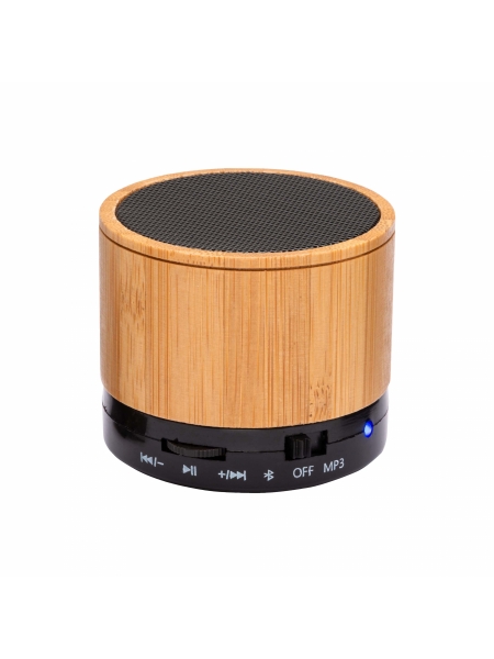 Mini altoparlante bluetooth personalizzato Bamboo
