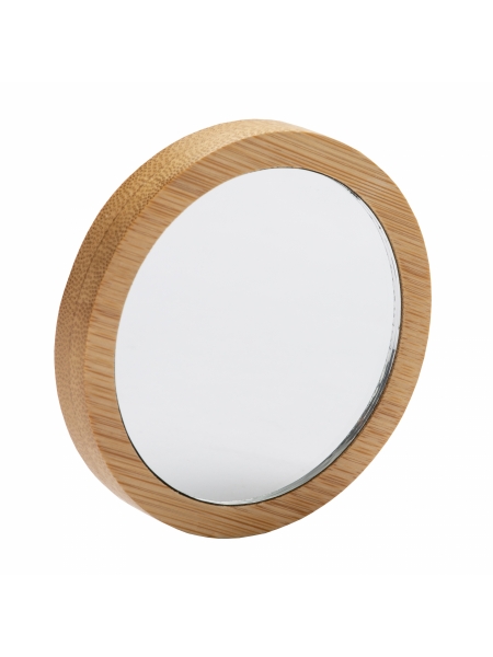 Specchietto in bamboo personalizzato Circle