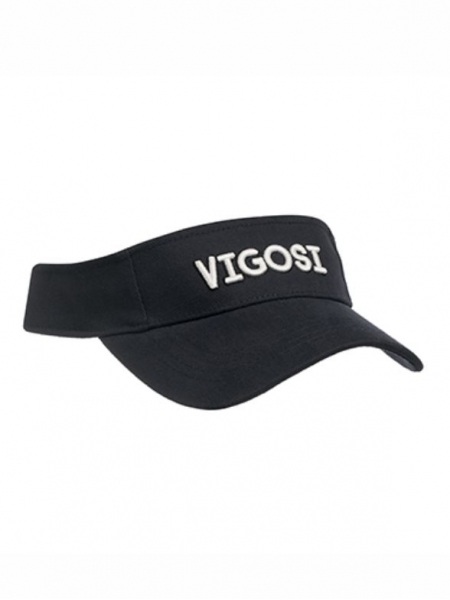 Visiera sportiva in cotone pesante pettinato 280 gr