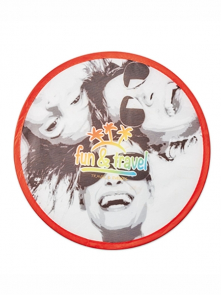 Frisbee gadget pieghevole in pouch