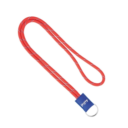Lanyard tubolare con porta badge in PVC personalizzato