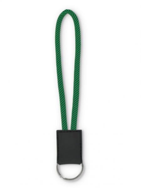 Lanyard corto tubolare con badge in PVC