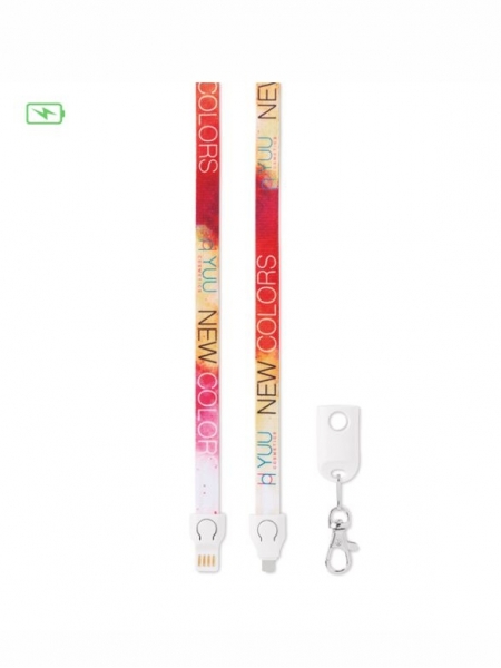 cavo di carica e lanyard 2-in-1
