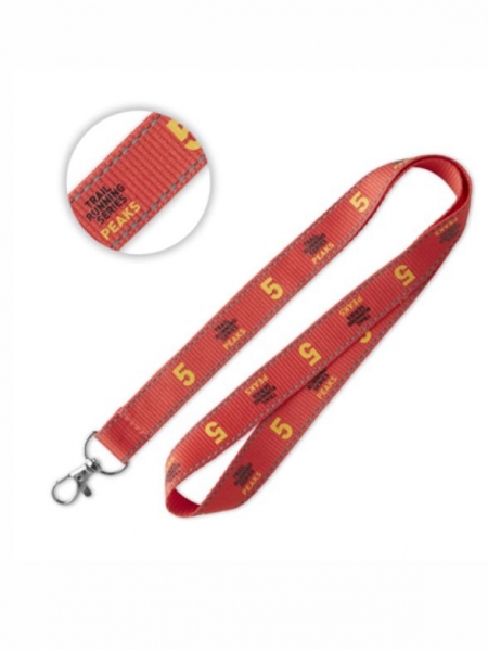 Lanyard con bordi riflettenti