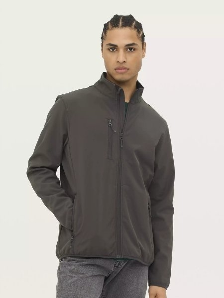 Giubbotto softshell uomo con logo Sol's Falcon