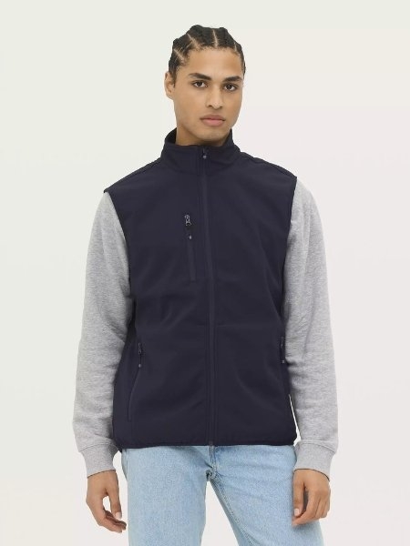 Gilet softshell uomo Sol's Falcon in poliestere riciclato