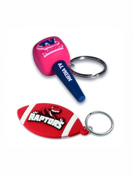 Portachiavi in pvc 3d personalizzabile