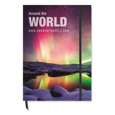 Notebook A4 con cover in carta da 80 fogli