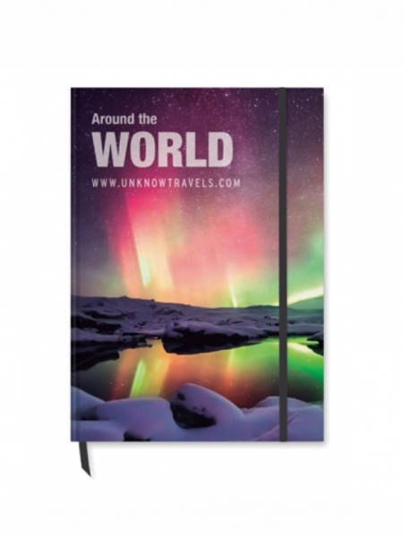 Notebook A4 con cover in carta da 80 fogli