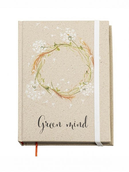 Notebook ecologico con carta in fibra d'erba