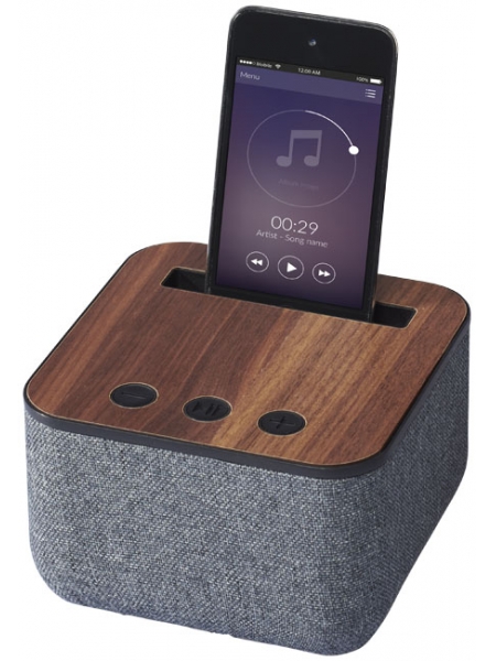 Speaker Bluetooth® Shae in tessuto e legno