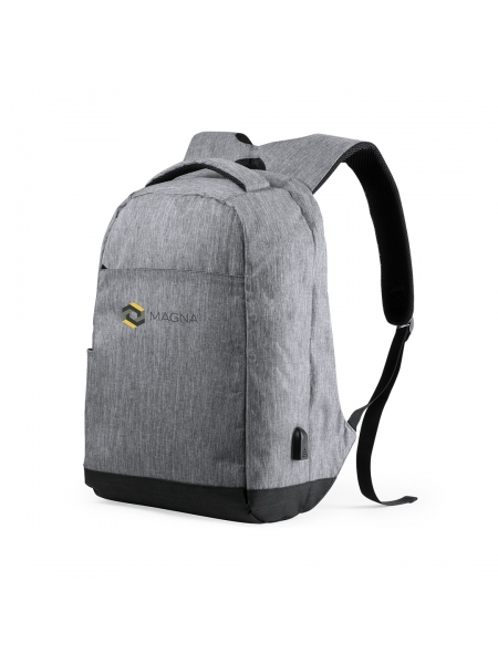 Zaino antifurto porta pc con uscita usb per ricarica personalizzato Vectom