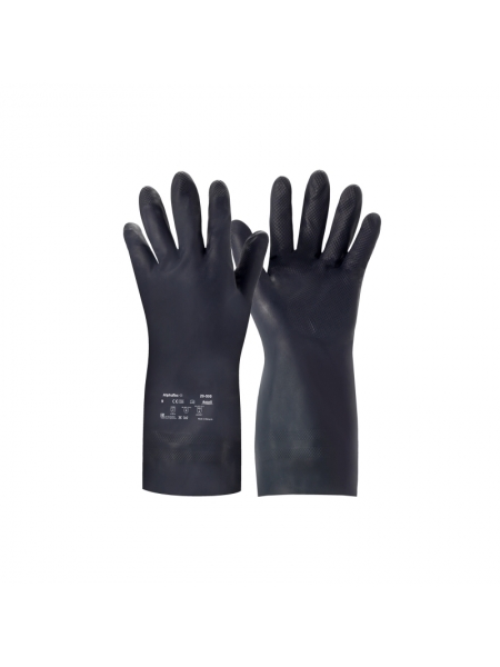 Guanti Ansell Alphatec in neoprene nero