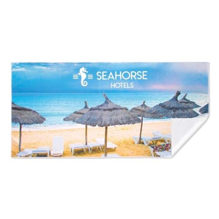 Telo mare completamente personalizzabile in microfibra Zanzibar