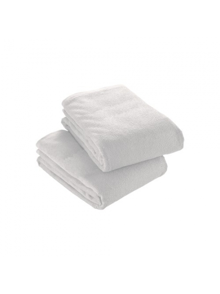Asciugamani personalizzati di cotone Mega-white