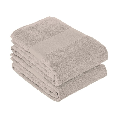 Telo personalizzato 100% in cotone 400 g/m2 bianco e colorato Regular