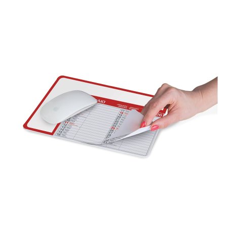 Tappetini mouse economici personalizzati con calendario