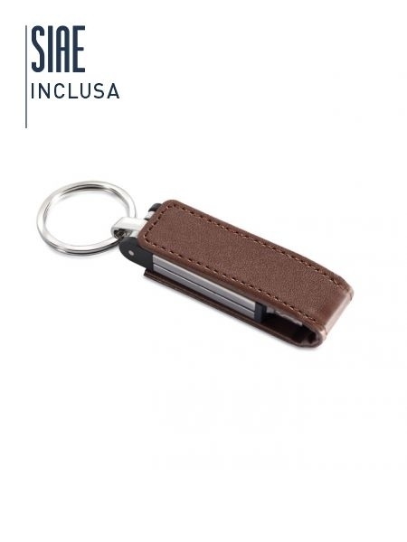 Portachiavi con pennetta usb personalizzabile