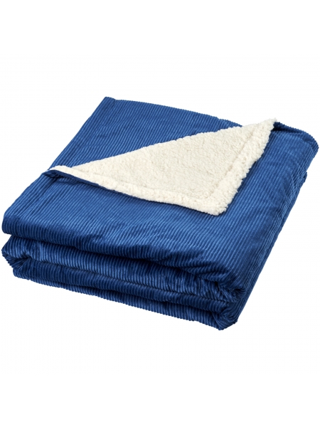 Coperta sherpa Cosie in velluto a coste