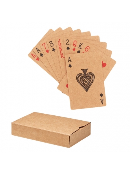 Carte da poker personalizzate in carta riciclata