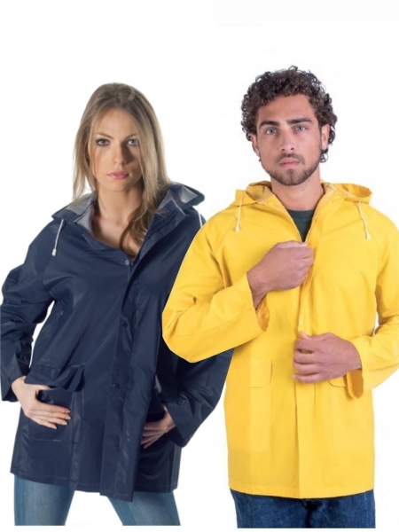 Giacca impermeabile in PVC Lluvia personalizzabile