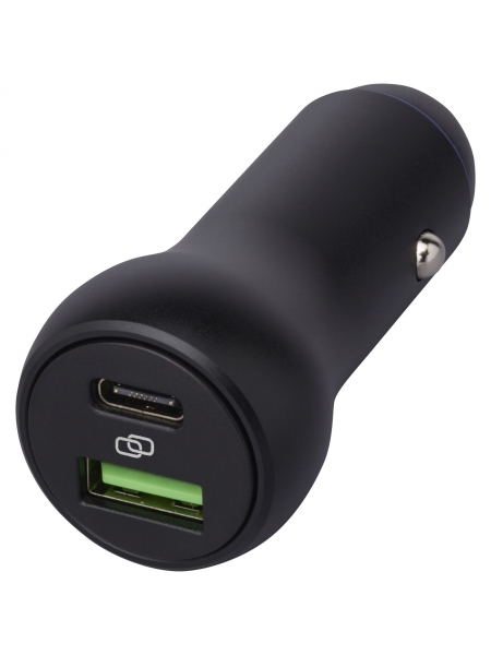 Caricabatterie doppio per auto da 55 W (USB-C/USB-A) Pilot