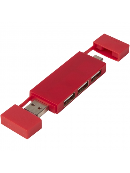 Hub USB 2.0 doppio personalizzato Mulan